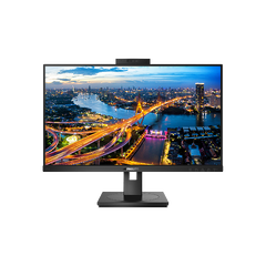 Монитор LCD 23.8'' 16:9 1920х1080(FHD) IPS, 75 Hz, 250 cd/m2, 1000:1, 50М:1, 4ms, VGA, DVI, HDMI, DP, USB-Hub, Height adj, Pivot, Tilt, Swivel, Speakers, Camera, Black
