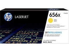 Картридж лазерный HP 656X CF462X желтый бар.в компл. (22000стр.) для HP M652/653