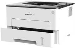 Принтер лазерный Pantum P3010DW A4 Duplex WiFi белый