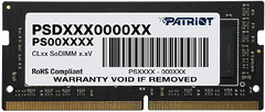 Память DDR4 16Gb 2666MHz Patriot PSD416G266681S Signature RTL PC4-21300 CL19 SO-DIMM 260-pin 1.2В single rank Ret