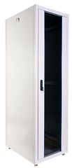 Шкаф коммутационный ЦМО (ШТК-Э-42.6.8-44АА) напольный 42U 600x800мм пер.дв.перфор. задн.дв.перфор. 2 бок.пан. направл.под закл.гайки 710кг серый 715мм 87кг 180град. 1987мм IP20 сталь