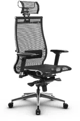 Кресло Метта Samurai S-3.051 MPES сетка с подголов. крестов. металл хром