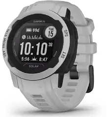Смарт-часы Garmin Instinct 2 Solar 40мм 0.9" AMOLED корп.черный/серый рем.серый (010-02564-01)