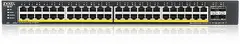 Коммутатор Zyxel NebulaFlex XGS1935-52HP-EU0101F (L2+) 48x1Гбит/с 4SFP+ 48PoE+ 375W управляемый
