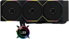 Система водяного охлаждения Lian-Li HydroShift II LCD-C 360TL ARGB Soc-AM5/AM4/1700/1851 черный 4-pin 33dB Al+Cu LCD Ret (G89.GHS2LCD36TB.R0)