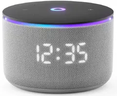 Умная колонка Yandex Станция Мини 3 Про Алиса серый 18W 1.0 BT/Wi-Fi (YNDX-00059GRY)