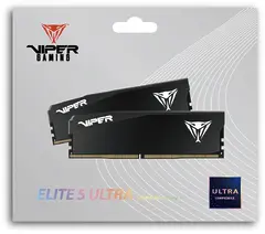 Память DDR5 2x16GB 6000MHz Patriot VEU532G6028K Viper Elite 5 Ultra RTL Gaming PC5-48000 CL28 DIMM 288-pin 1.4В kit single rank с радиатором Ret