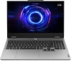 Ноутбук Lenovo LOQ 15IRX10 Core i7 14700HX 16Gb SSD512Gb NVIDIA GeForce RTX 5060 8Gb 15.6" IPS FHD (1920x1080) без ОС grey WiFi BT Cam (83JE00YLPS)