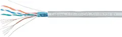 Кабель информационный Cabeus FTP-4P-CAT.5E-PATCH-GY кат.5E F/UTP 4 пары PVC внутренний 305м серый