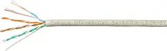 Кабель информационный Cabeus UTP-4P-CAT.5E-PATCH-LSZH-GY кат.5E U/UTP 4 пары 24AWG LSZH внутренний 305м серый