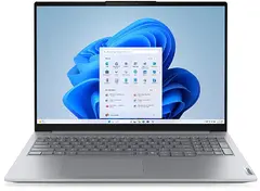 Ноутбук Lenovo Thinkbook 16 G9 IRL Core 7 240H 32Gb SSD1Tb Intel Graphics 16" IPS WUXGA (1920x1200) Windows 11 Pro grey WiFi BT Cam (21US006FGQ)