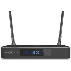 Медиаплеер/ Mediaplayer Dune HD Pro 8K Plus: 8K/60 Hz/Dolby Vision/HDR10+/HDR, CPU Amlogic S9284-K/J, RAM 8 Gb, Flash 64 Gb, 1xUSB3.0,  1xUSB2.0, LAN 1000Mb/s, WiFi 802.11ax, BT 5.2, HDMI 2.1a, S/PDIF, Audio Out miniJack, BT+Voice Remote Control, Android  11